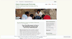 Desktop Screenshot of greenschoolyardnetwork.org